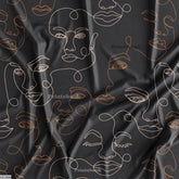 Abstract Digital Printed Fabric Manufacturer